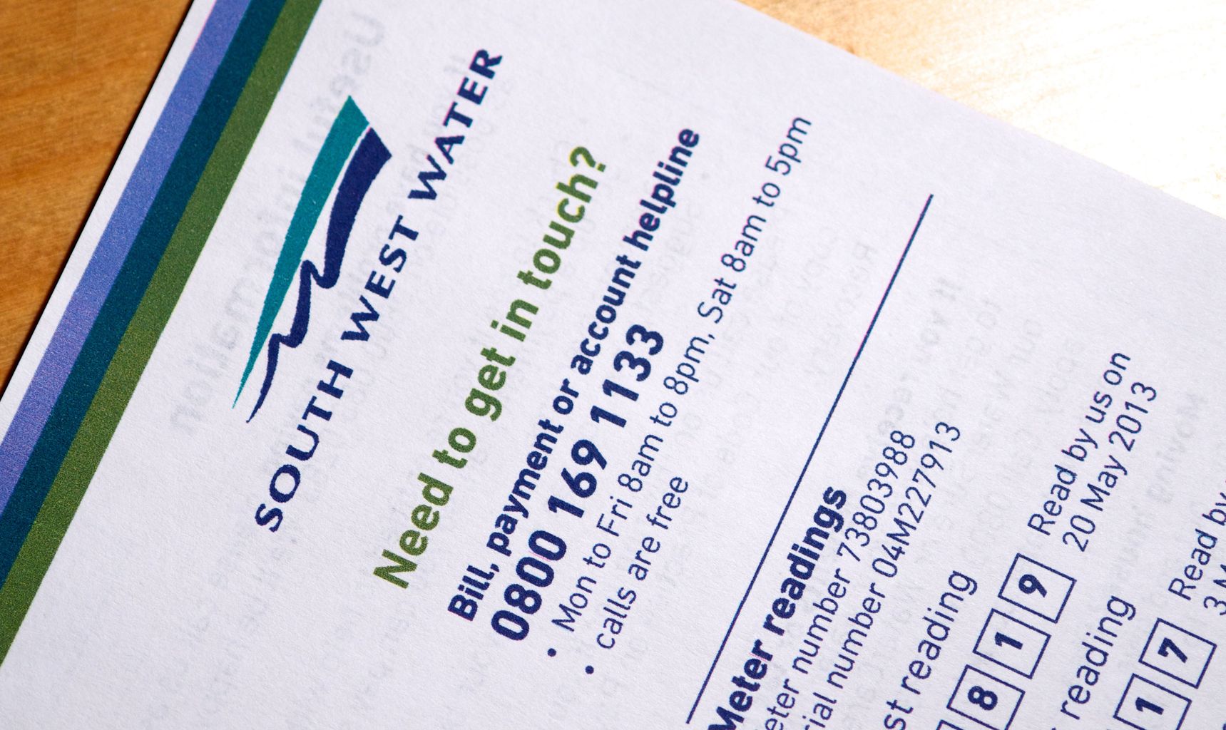 'Don't suffer in silence' say Citizen's Advice as water bills increase